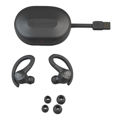 JLab Go Air Sport True Wireless Earbuds - Graphite EBGAIRSPRTRBLK124
