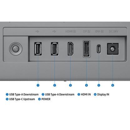 Samsung M9 M90SF 32" 4K QD-OLED HDR 165Hz 0.03ms Smart Monitor with Webcam HDMI | DP | USB-C (90W) LS32FM902SNXZA