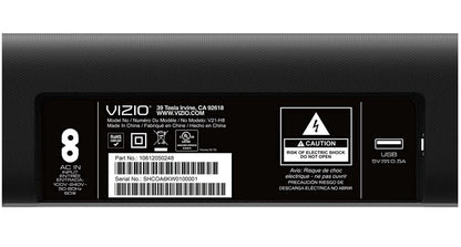 VIZIO V-Series 2.1 Channel Sound Bar System with Wireless Subwoofer Black V21-H8R