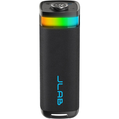 JLab JBuds Party Portable Bluetooth Speaker with Multicolored LED Light Ring 30W Black SBJBUDSRBLK62