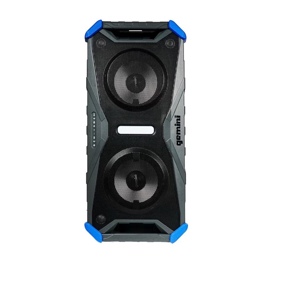 Gemini Sound SoundSplash Floating Bluetooth Speaker with Beat Synced LED Party Lighting SOSP-8BGB