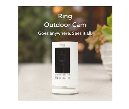Ring Outdoor Cam (Stick Up Cam) Indoor/Outdoor Wireless 1080p Security Camera