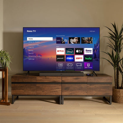 Roku 43" 4K HDR LED Smart Roku TV with Roku TV Remote 60 Hz HDR10+ 43R4C4