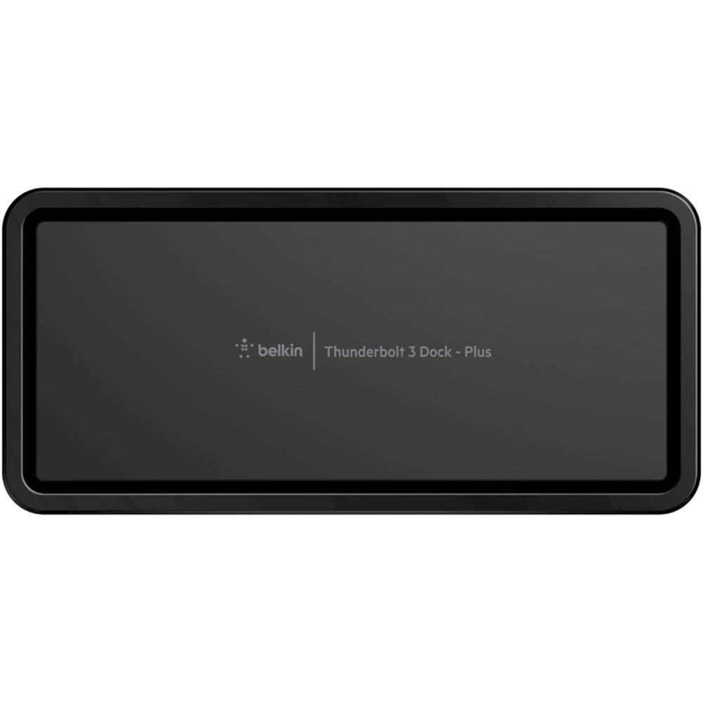 Belkin Thunderbolt 3 Dock Plus Thunderbolt 3 Cable USB-C Hub - 8-In-1 Docking Station for MacOS & Windows, Dual 4K @60Hz, 60W Upstream Charging