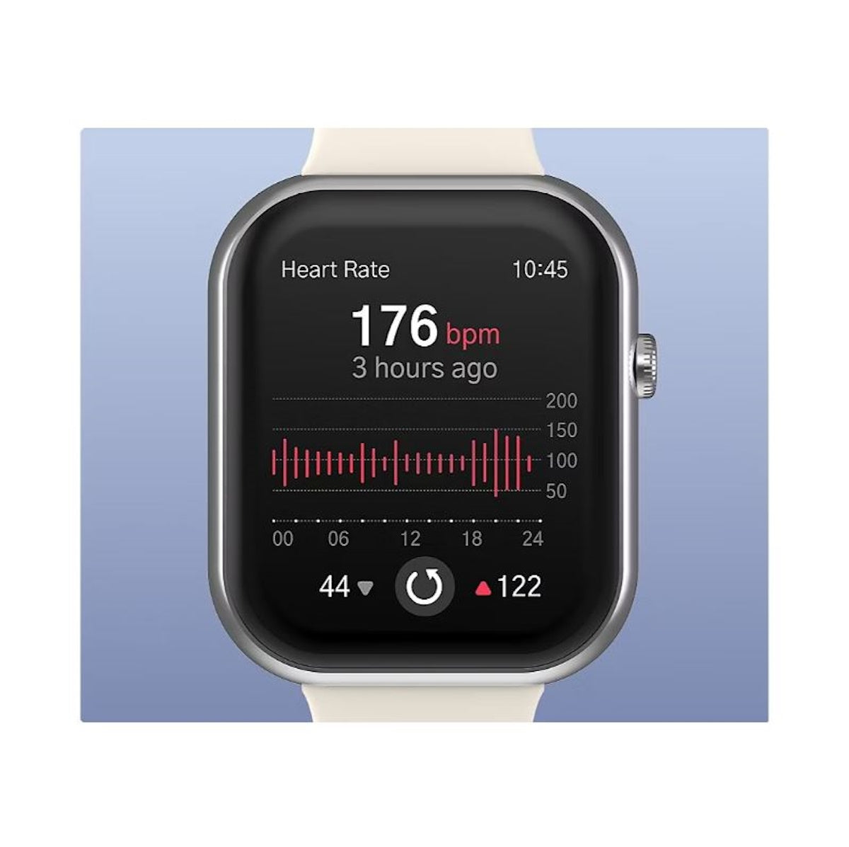 iTouch Air 5 Smartwatch Black TA5L01-G02 44mm Fitness Tracker