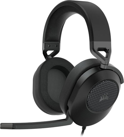CORSAIR - HS65 SURROUND Wired Gaming Headset for PC, PS5, and PS4 - Black CA-9011270