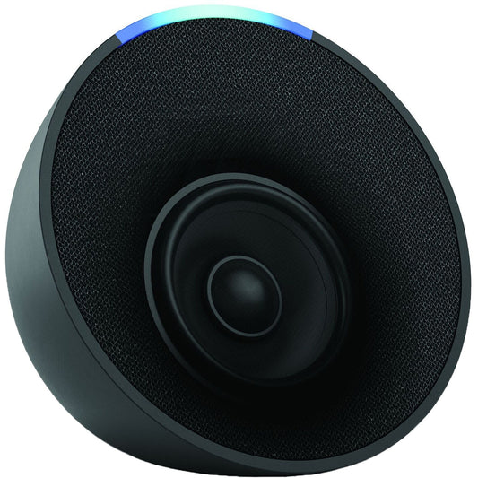 Amazon - Echo Pop (1st Generation) Smart Speaker with Alexa - Charcoal C2H4R9