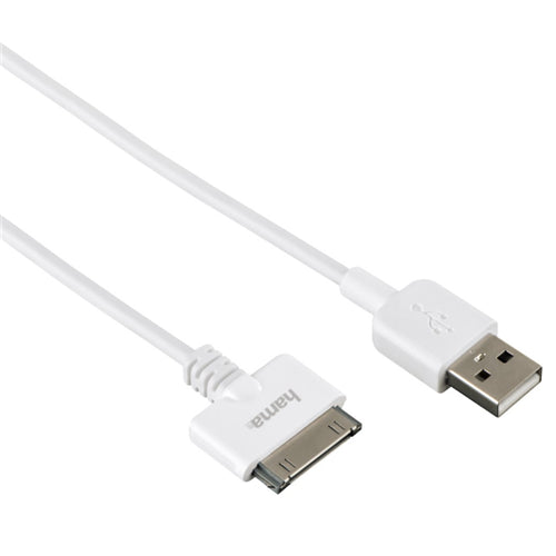 Hama Apple 30-pin Charge/Sync Cable 3ft White U6108987