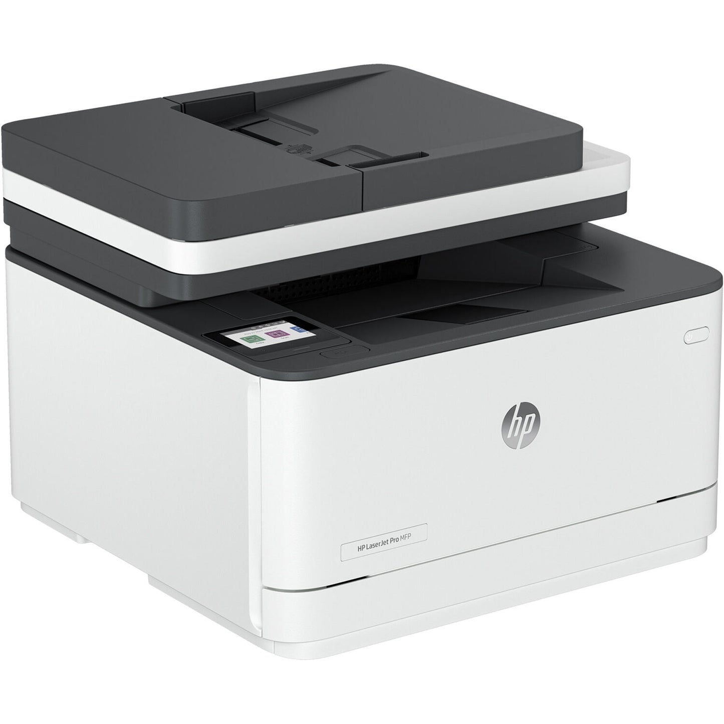 HP - LaserJet Pro MFP 3101sdw Wireless AI-Enabled Black-and-White All-in-One Laser Printer - White