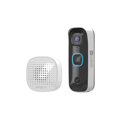Swann Buddy 4K Wireless Doorbell with Swann Shield Voice Assistant SWIFI-4KBUDDY