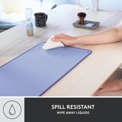 Logitech Studio Series Non-Skid Desk Mat, Lilac 956-000148