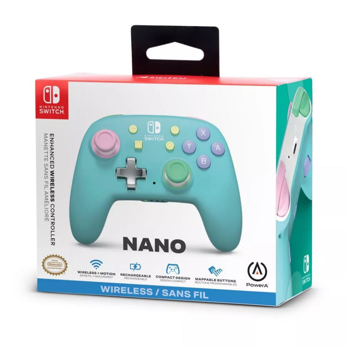 PowerA Nintendo Switch Enhanced Wireless Controller Spring Dream: USB Compatible