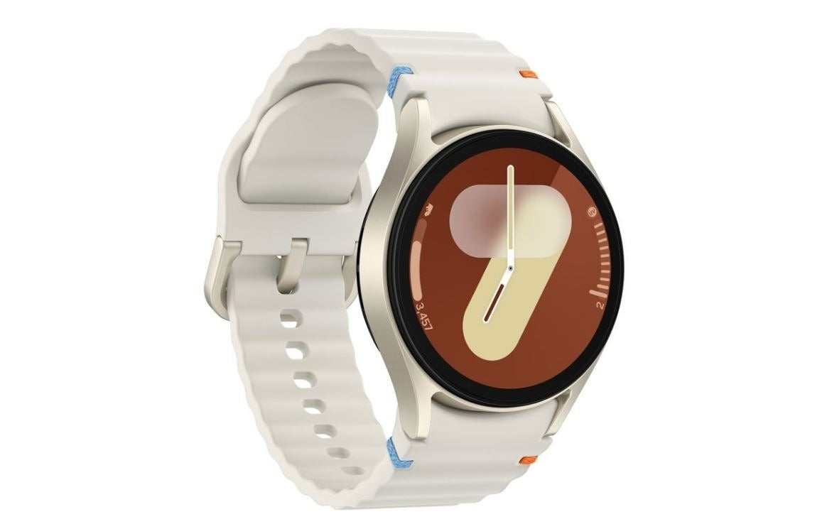 Samsung Galaxy Watch 7 40mm Aluminum Smartwatch Gold Cream 2024 SM-L300NZEAXAA