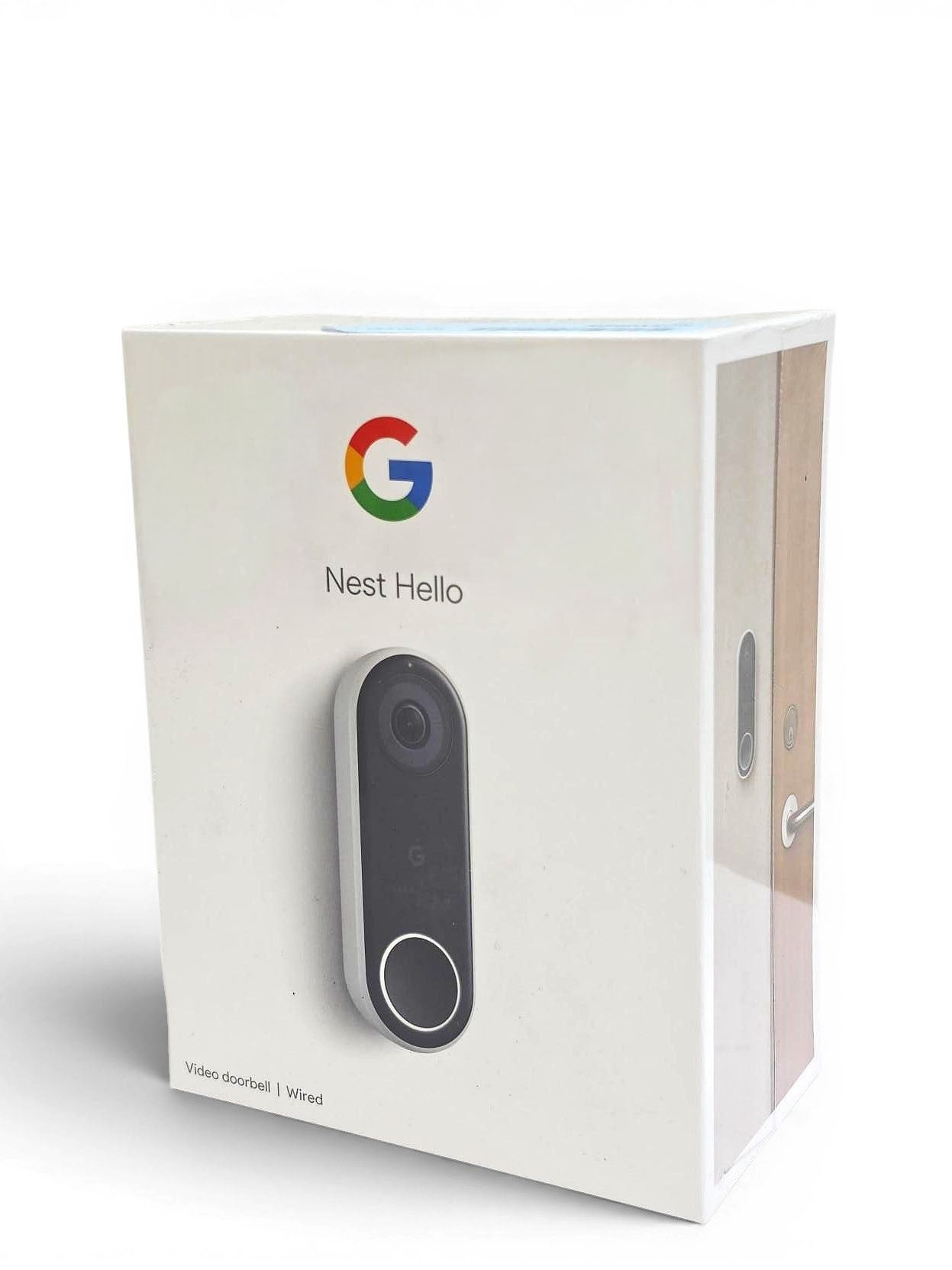 Google Nest Doorbell (Wired) Smart Wi-Fi Video Doorbell - Black NC5100US