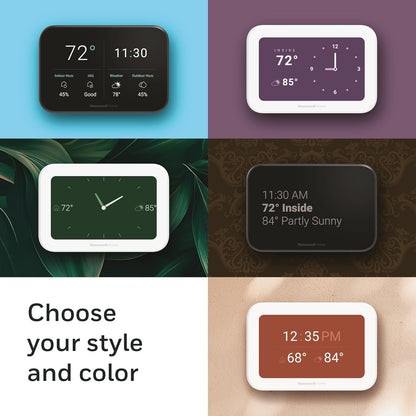 Honeywell Home X8S 5" Premium Smart Programmable Wi-Fi Thermostat with Sensor X8VMC9W/W