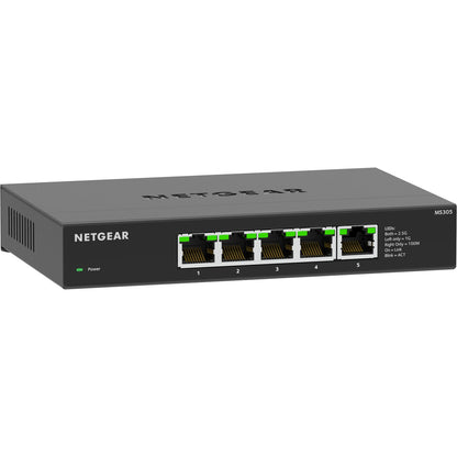 NETGEAR 5-Port 2.5G Multi-Gigabit Ethernet Unmanaged Network Switch (MS305), 5 x 2.5Gbps
