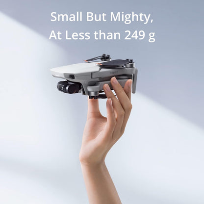 DJI Mini 2 – Ultralight and Foldable Drone Quadcopter, 3-Axis Gimbal with 4K Camera, 12MP Photo, 31 Mins Flight Time