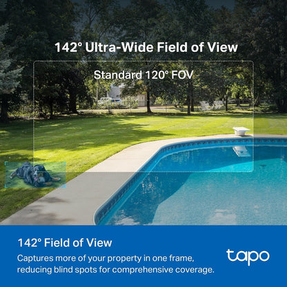 TP-Link Tapo C425 V2 Solar-Powered Smart Wire-Free Security Camera Kit
