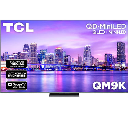 TCL 65" QM9K Series 4K UHD HDR QD-Mini LED Smart TV with Google TV (2025) 65QM9K