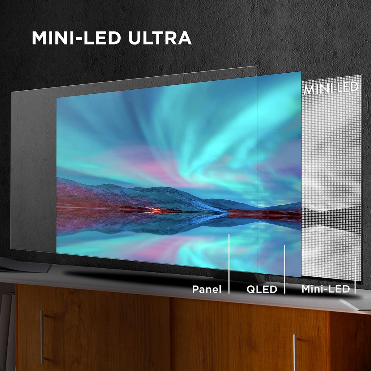 TCL 85" Class QM8 Q-Class Mini-LED QLED 4K HDR Smart TV with Google TV 85QM850G