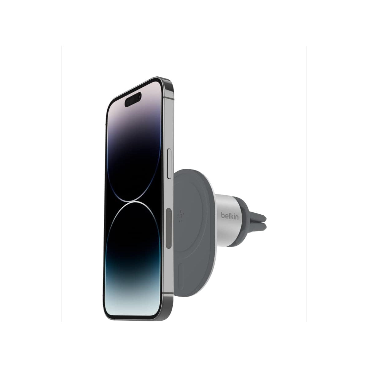 Belkin MagSafe Compatible Car Phone Magnetic Mount, Air Vent Phone Holder for iPhone 14,13,12,11 Series WIC003BTGR