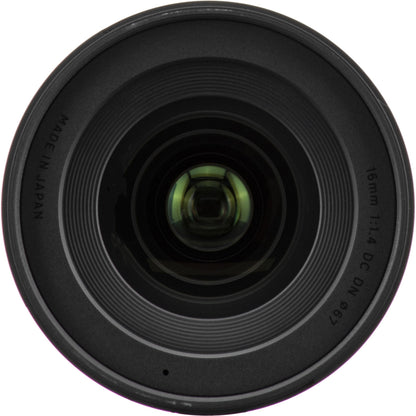 Sigma 16mm f/1.4 DC DN Contemporary Lens for Sony E (402965) Black