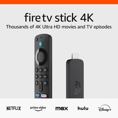 Amazon Fire TV Stick 4K Streaming Media Player 2024 Edition B0CJM1GNFQ