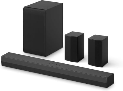 LG S40TR 4.1 Channel Soundbar w/ Rear Speakers Dolby Digital & DTS Digital Black