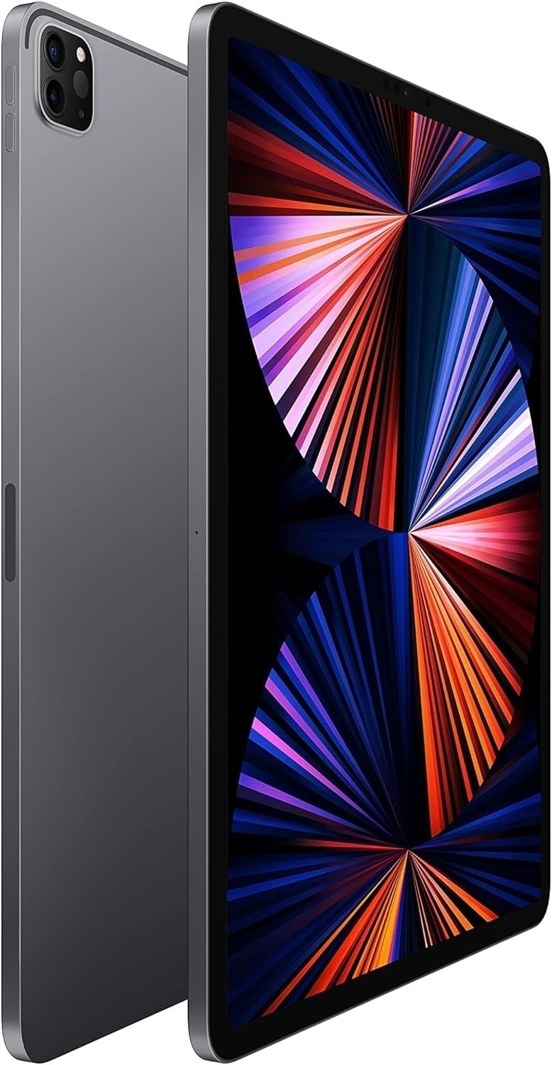 Apple iPad Pro M1 chip 12.9" 5th Gen 128GB Space Gray Wi‑Fi 6 (802.11ax), Bluetooth 5.0 3H901LL/A