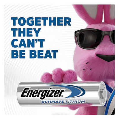 Energizer Ultimate Lithium AA Batteries, Double A Batteries, 18 ct.