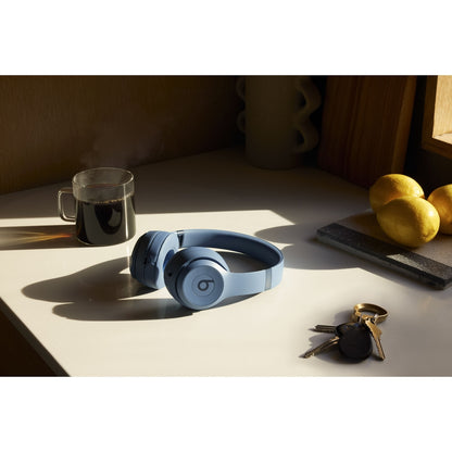 Beats by Dr. Dre Beats Solo 4 Wireless On-Ear Headphones Slate Blue MUW43LLA