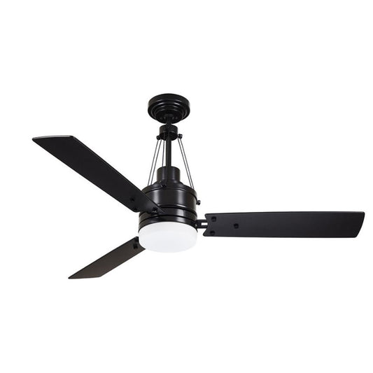 Emerson Highpointe 54" Barbeque Black Ceiling Fan with LED Light Charcoal / Black Blades CF205LBQ