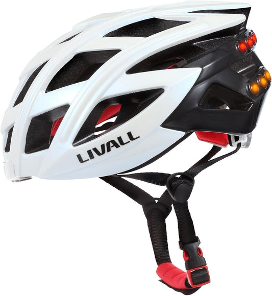 Livall BH60 Bling Helmet with Bling Jet Controller White BH60-15027
