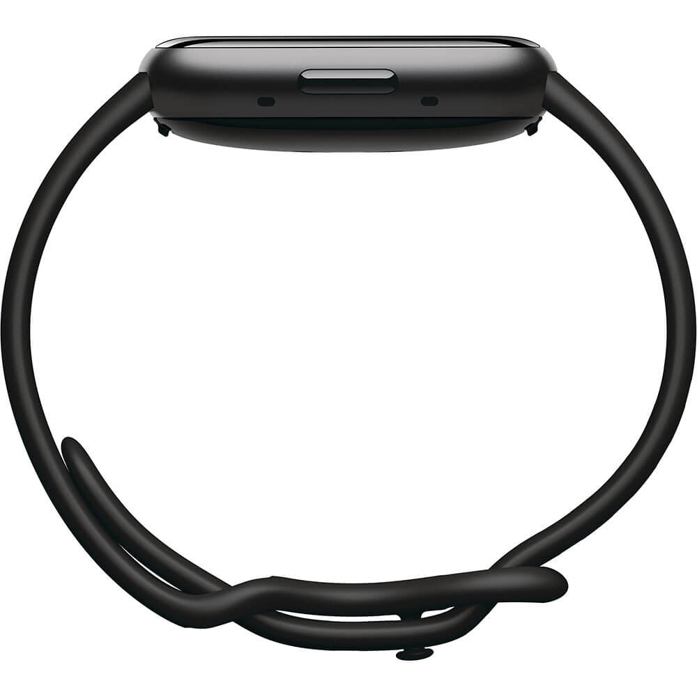 Fitbit Versa 4 Fitness Smartwatch Bundle Black/Graphite FB523BKBKL