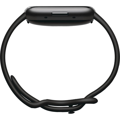 Fitbit Versa 4 Fitness Smartwatch Bundle Black/Graphite FB523BKBKL