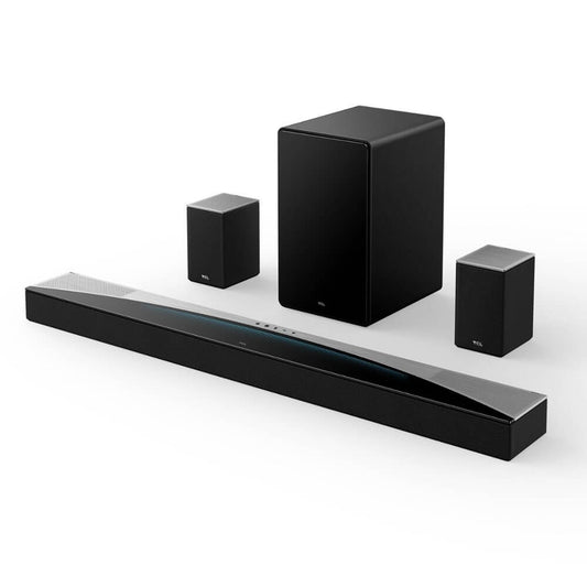 TCL Q85H Q Class 7.1.4 Ch Sound Bar w/ Subwoofer & Surround Speakers - Black