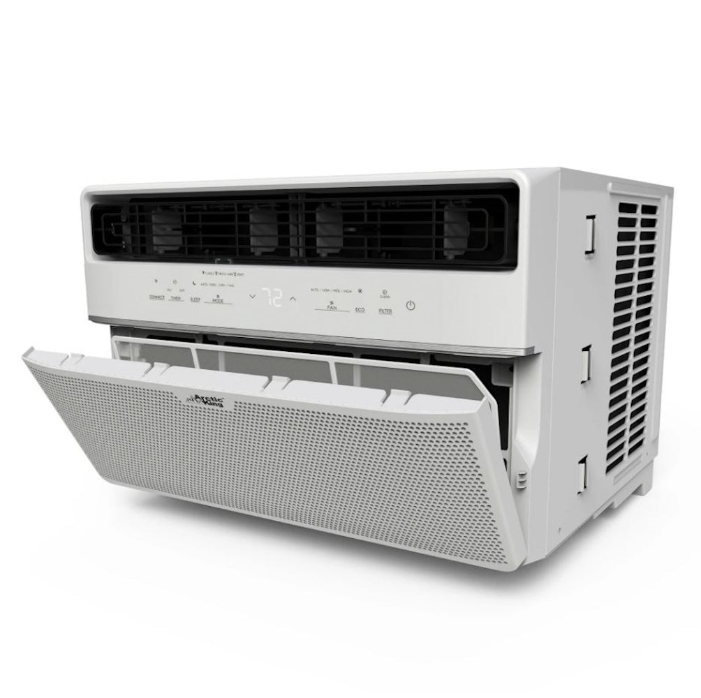 Arctic King 12,000 BTU Smart Window Air Conditioner, Cools Rooms up to 550 Sq. Ft., White RMWK12WR