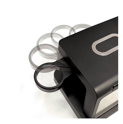 Smartpoint Wireless Charging Alarm Clock with Night Light, Smart Watch and Earbuds Charging Stations SPWLSCHACNL2