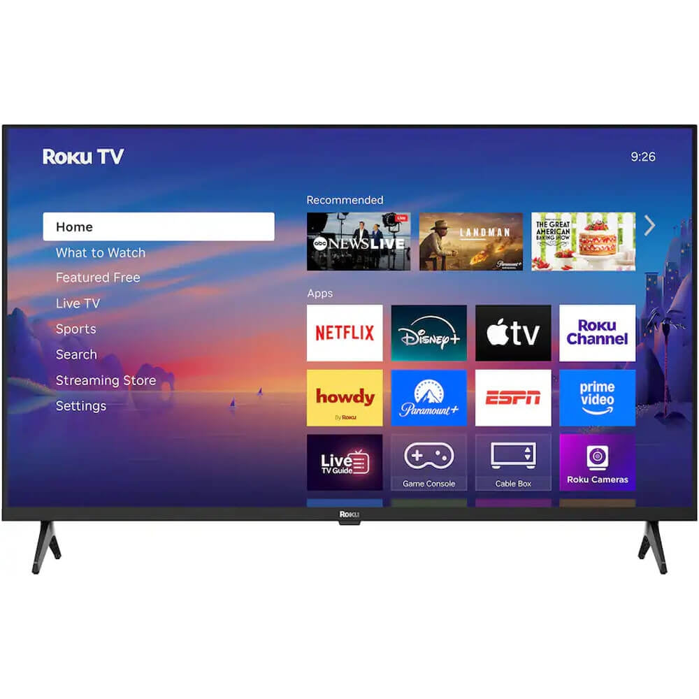Roku 40" Class Select Series Full HD 1080p LED Smart Roku TV - Voice Control, Direct Lit, Works With: Apple Home, Amazon Alexa, Google Home - 40R3D5