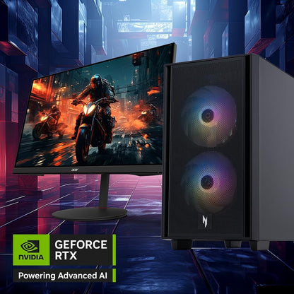 Acer Nitro 60 N60-640-UR21 Desktop Computer, Intel Core i5 14th Gen 14400F 1.8GHz,16GB/ 1TB UD.P02AA.069