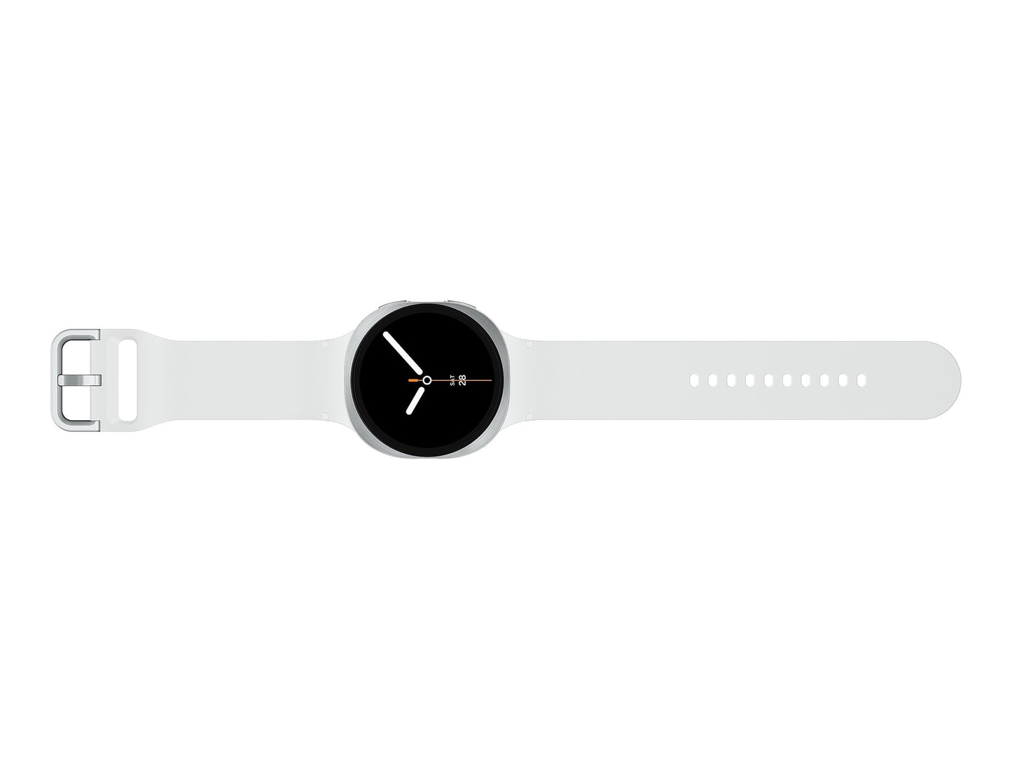 Samsung Galaxy Watch8 Aluminum Smartwatch 44mm LTE Silver (2025) SM-L335UZSAXAA