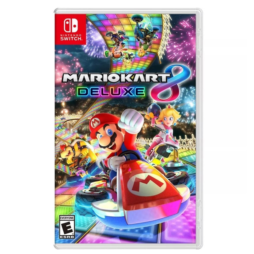 Mario Kart 8 Deluxe Game for Nintendo Switch OLED or Switch Lite model