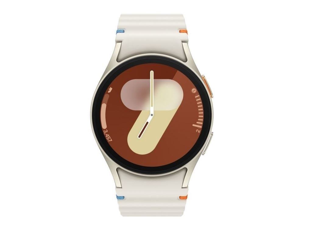 Samsung Galaxy Watch 7 40mm Aluminum Smartwatch Gold Cream 2024 SM-L300NZEAXAA