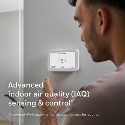Honeywell Home X8S 5" Premium Smart Programmable Wi-Fi Thermostat with Sensor X8VMC9W/W