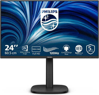 PHILIPS 24B2N3200J 24" Monitor IPS Full HD 1920 x 1080, 4 ms, 120 Hz
