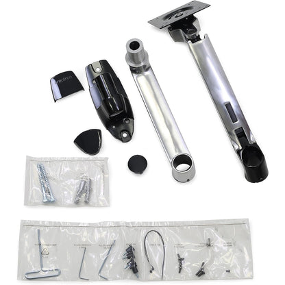 Ergotron LX Wall Mount Monitor Arm Polished Aluminum 45-243-026