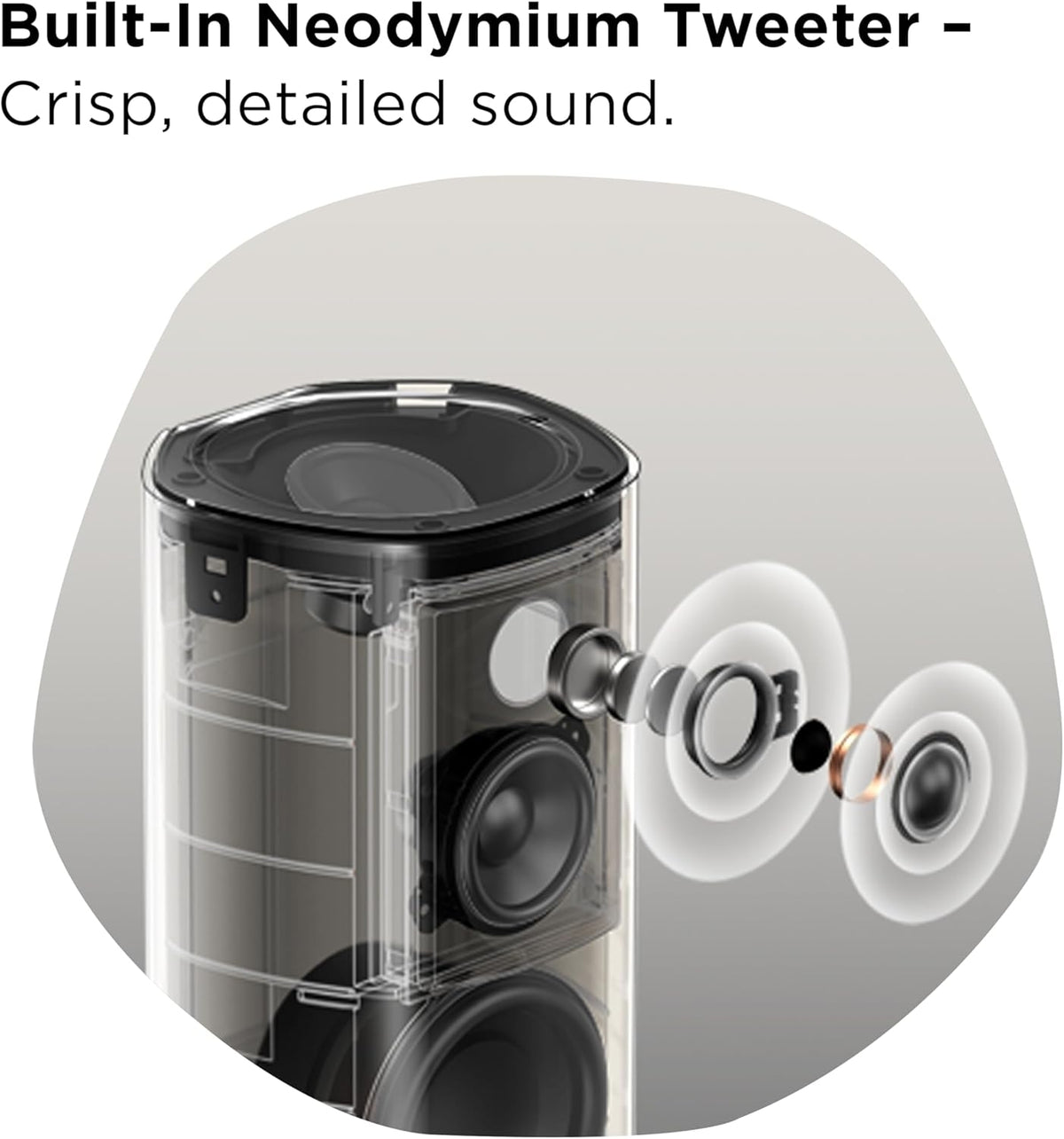 TCL Z100 Wireless Home Theater Speaker with Dolby Atmos FlexConnect Technology Black