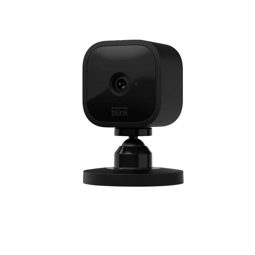 Blink Mini Compact Indoor Plug-In Smart Security Camera Night Vision B09N6V1FHG