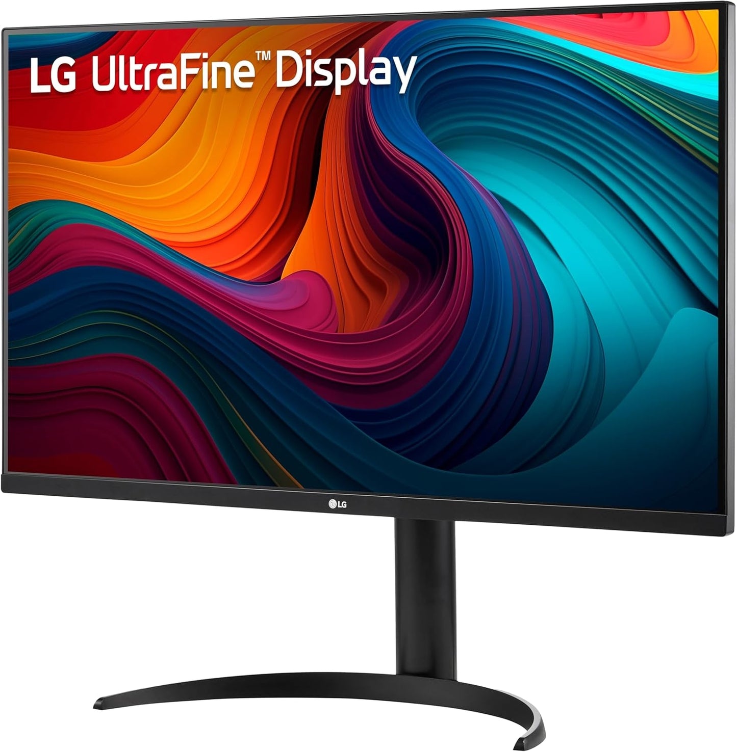 LG 32" 4K UHD Monitor, HDR10, HDMI/DP, Adjustable Stand - Black 32UR550K-B.AUS