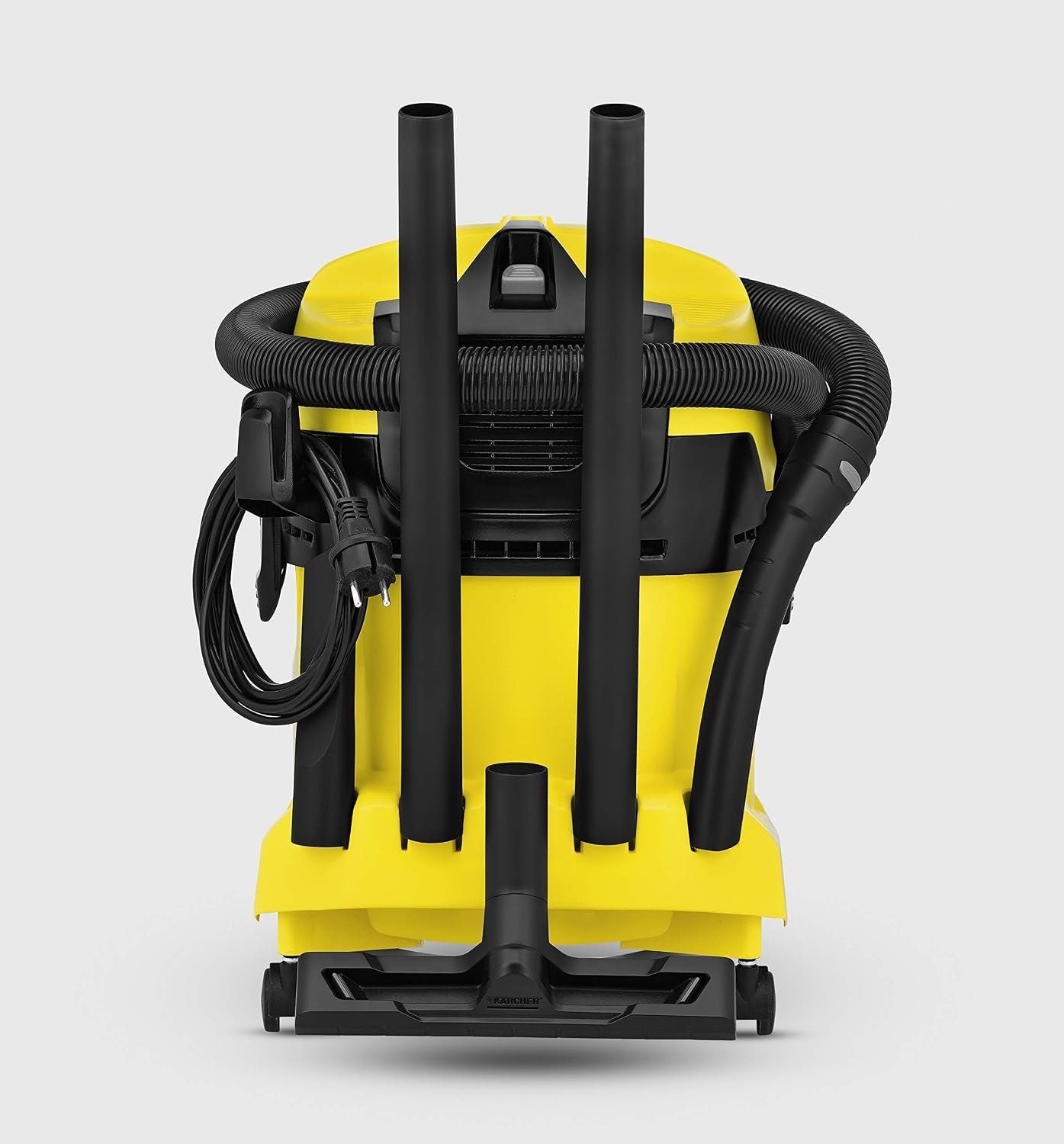 Karcher - WD 4 Wet-Dry Shop Vacuum Cleaner - with Attachments - Blower Feautre, Compact Space-Saving Design - 5.3 Gallon - 1100W